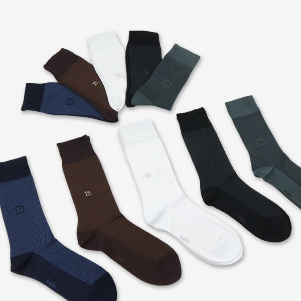 Lot de Paires de Chaussettes Classique Couleur unie